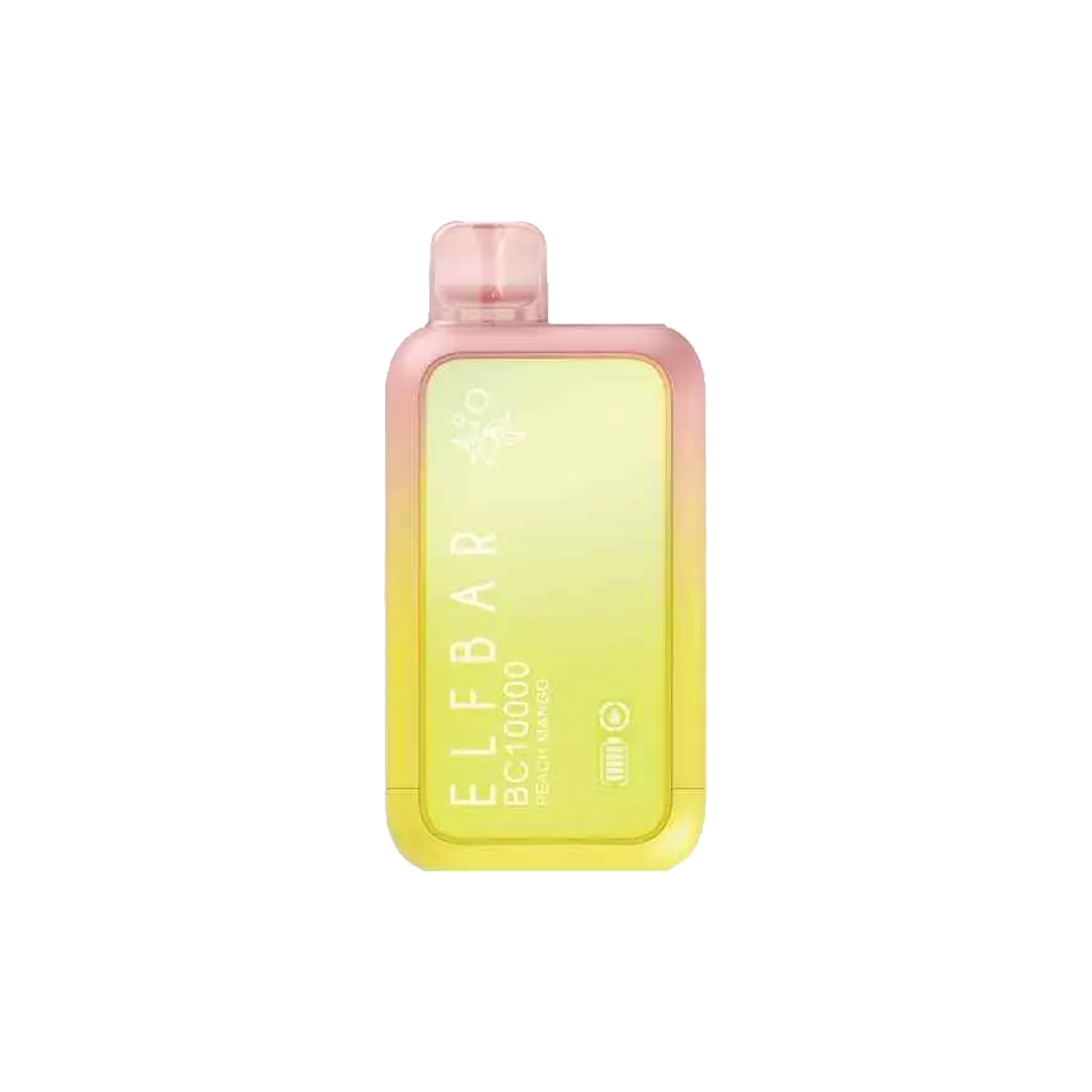 ELFBAR BC10000 - PEACH MANGO 5%  Jetable  xvape.ma Maroc.