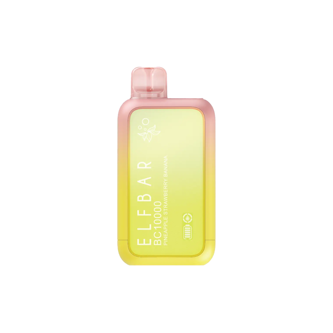 ELFBAR BC10000 - PINEAPPLE STRAWBERRY BANANA 5% Jetable xvape.ma Maroc.