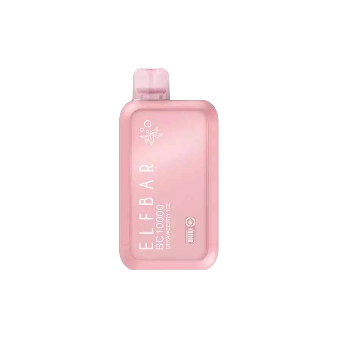 ELFBAR BC10000 - STRAWBERRY ICE 5% Jetable xvape.ma Maroc.