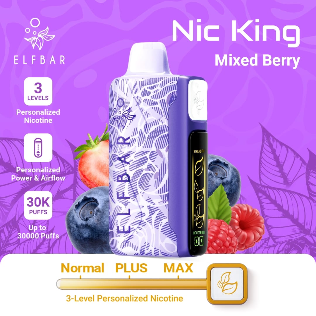 ELFBAR Nic King 30K - Mixed Berry - 5%
