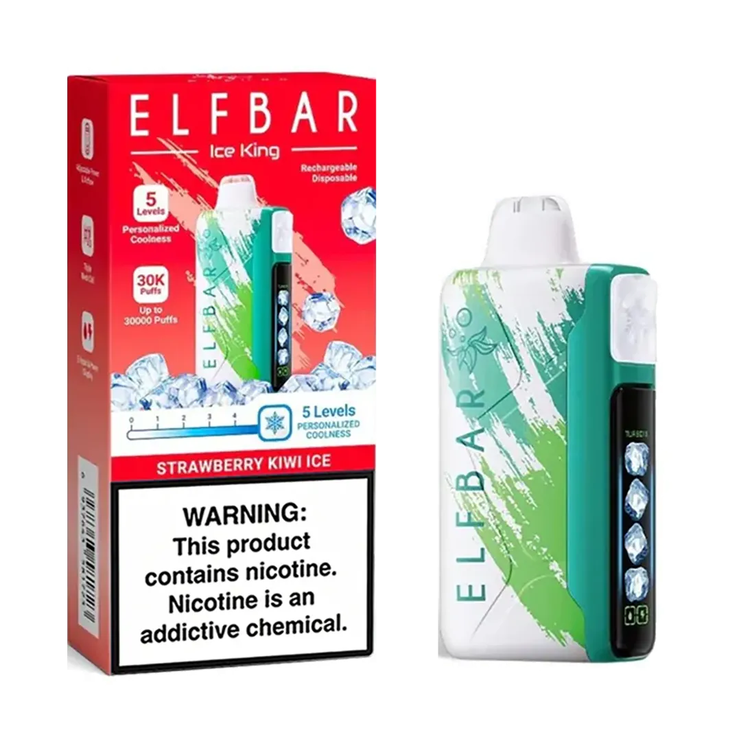 ELFBAR Nic King 30K - Strawberry Kiwi - 5%