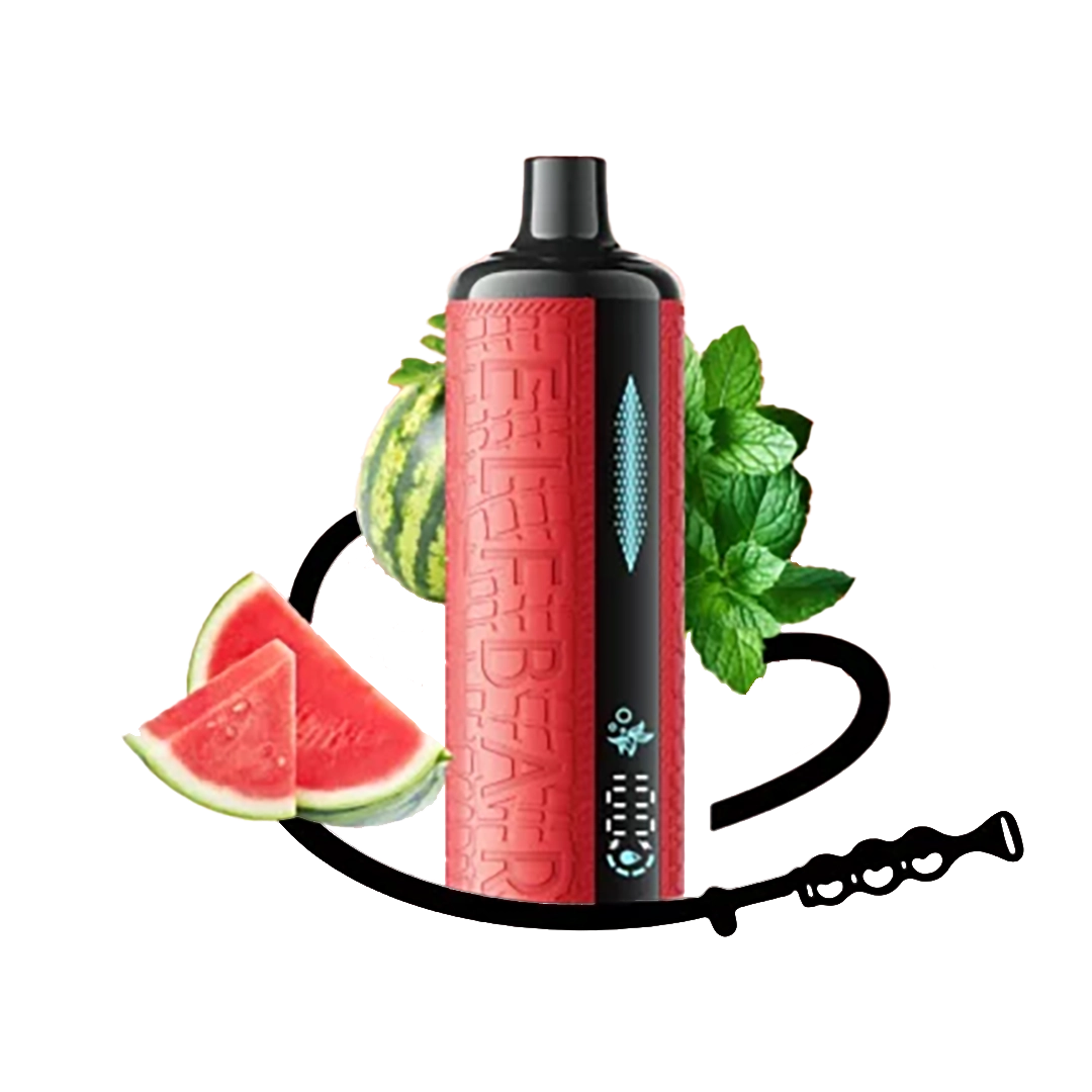 ELFBAR E-shisha - Watermelon Mint - 5MG  Jetable  xvape.ma Maroc.