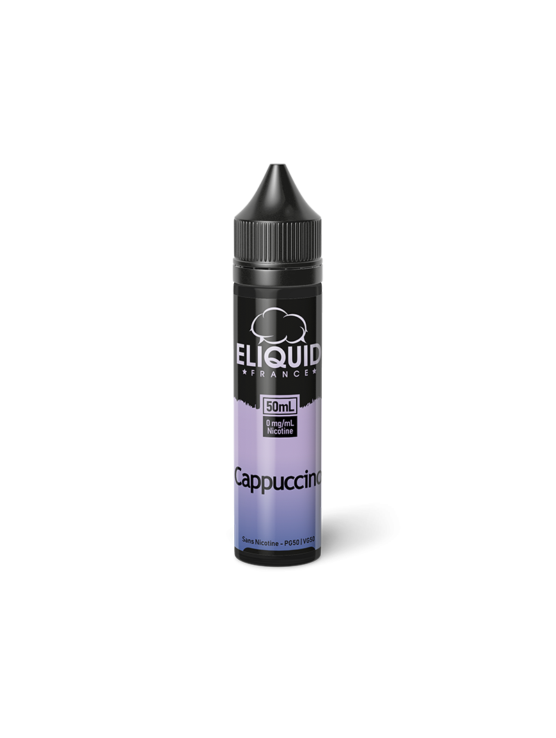 ELIQUIDE France Cappuccino 60ml  E-liquide premium  xvape.ma Maroc.