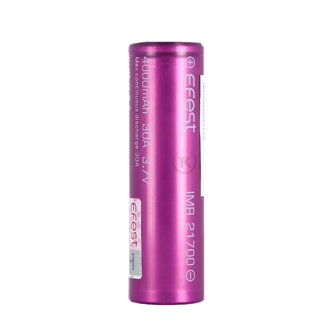Efest  21700 4000mAh 30A  Accus  xvape.ma Maroc.