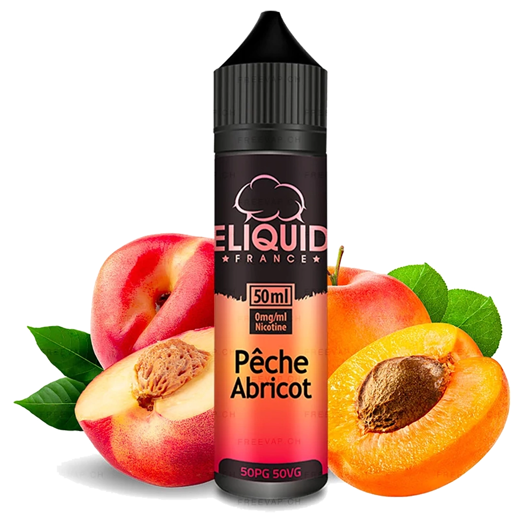 Eliquid France - Pêche Abricot 60ml