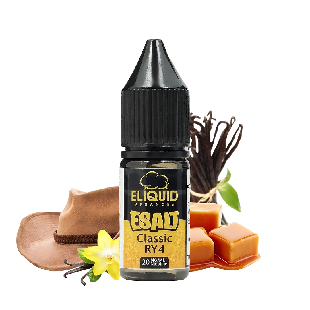 Eliquide france classic ry4 20mg  Salt Nicotine  xvape.ma Maroc.