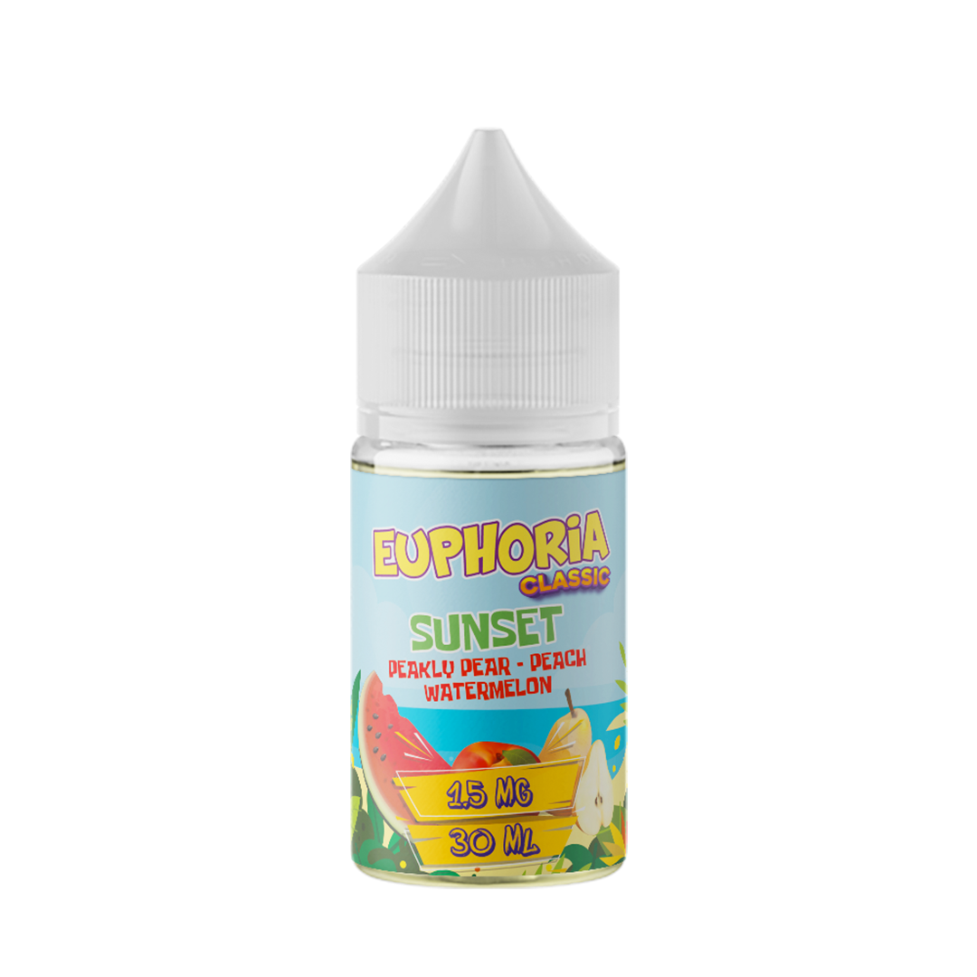 Euphoria Classic Sunset 30ml  E-liquide premium  xvape.ma Maroc.