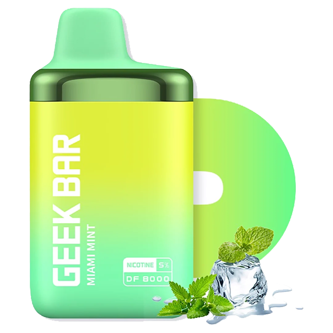 Evapify Geekbar DF8000 Puff - Miami Mint - 5%