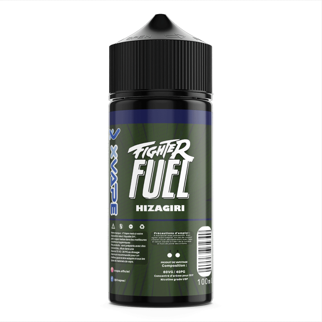 E-liquide DIY - HIZAGIRI - Fighter Fuel E-liquide DIY xvape.ma Maroc.