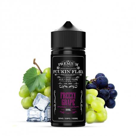 Fcukin Flava - Freezy Grape - 120ml  E-liquide premium  xvape.ma Maroc.
