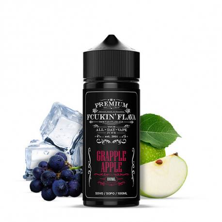 Fcukin Flava - Grapple Apple - 120ml  E-liquide premium  xvape.ma Maroc.
