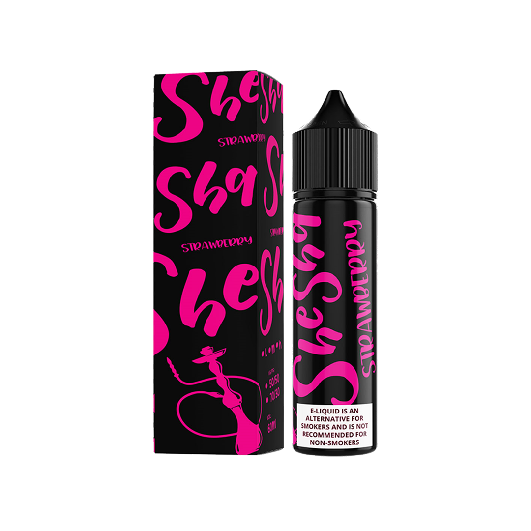 Fcukin' Flava SheSha Strawberry  E-liquide premium  xvape.ma Maroc.