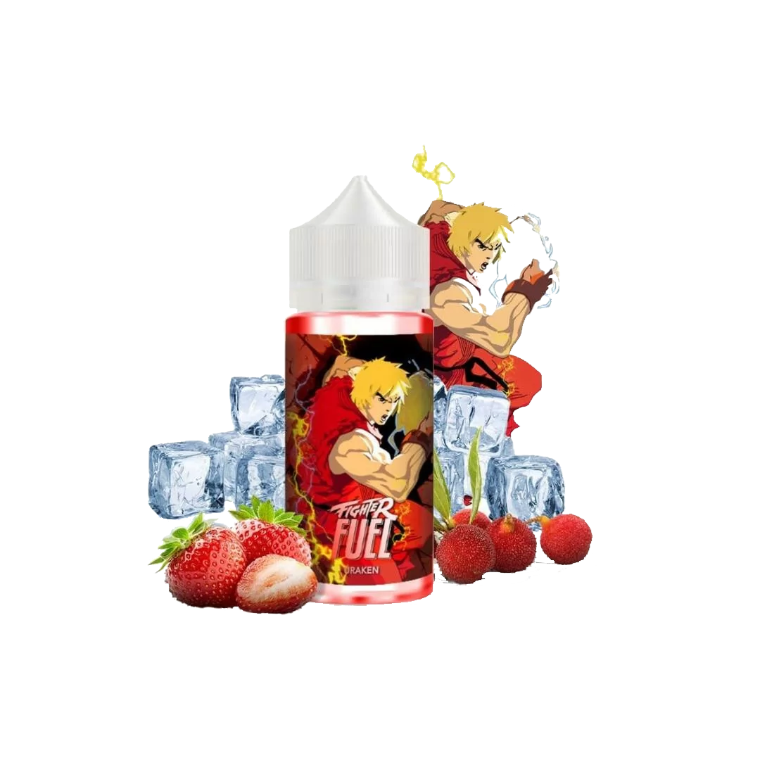 Fighter Fuel Uraken 120ml  E-liquide premium  xvape.ma Maroc.