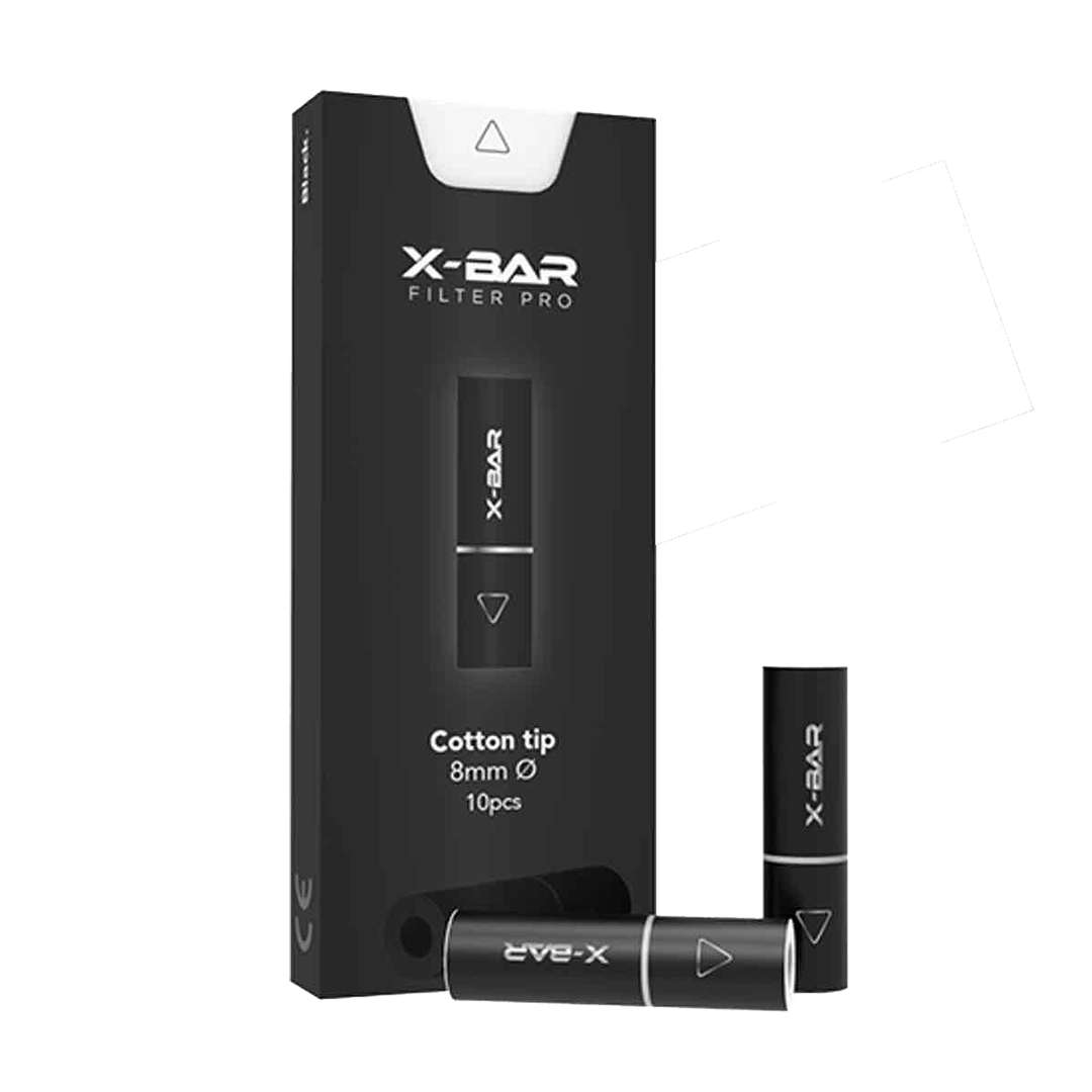 Filtres pour X-Bar Filter Pro - Pack de 10 Drip Tip xvape.ma Maroc.