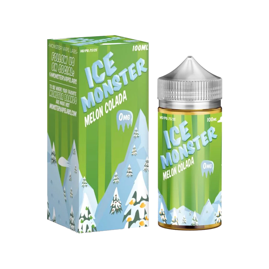 Ice Monster Melon Colada  E-liquide premium  xvape.ma Maroc.