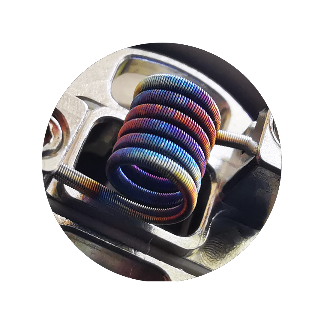 Fused CLAPTON MTL 0.85 ohm Coil Maniac 2pcs Coil xvape.ma Maroc.