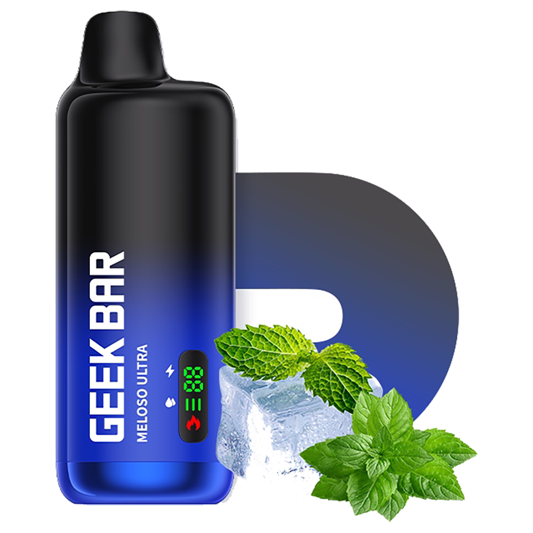 Geek Bar Meloso Ultra 10k puffs - Cool Mint - 5%