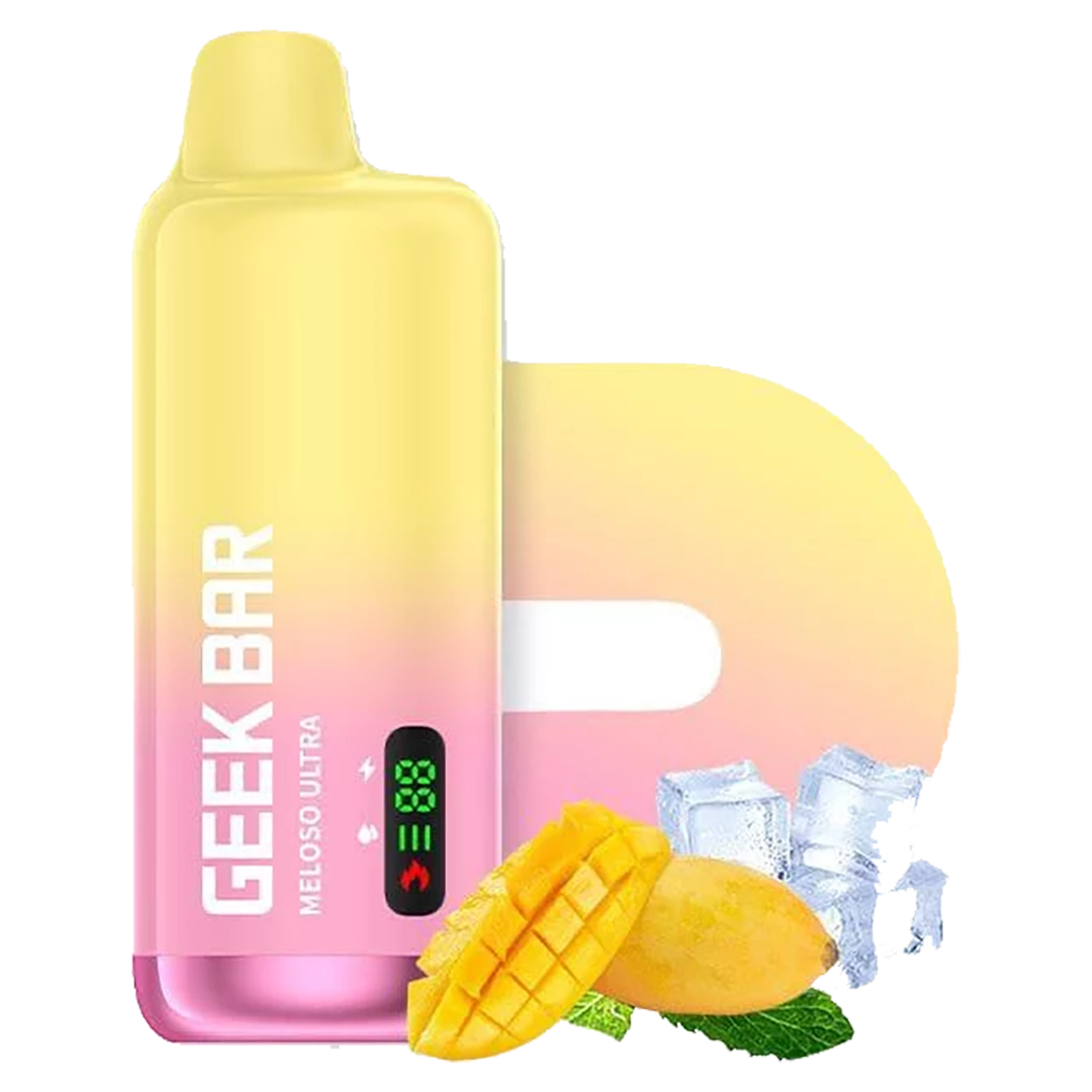 Geek Bar Meloso Ultra 10k puffs - Mexico Mango - 5%