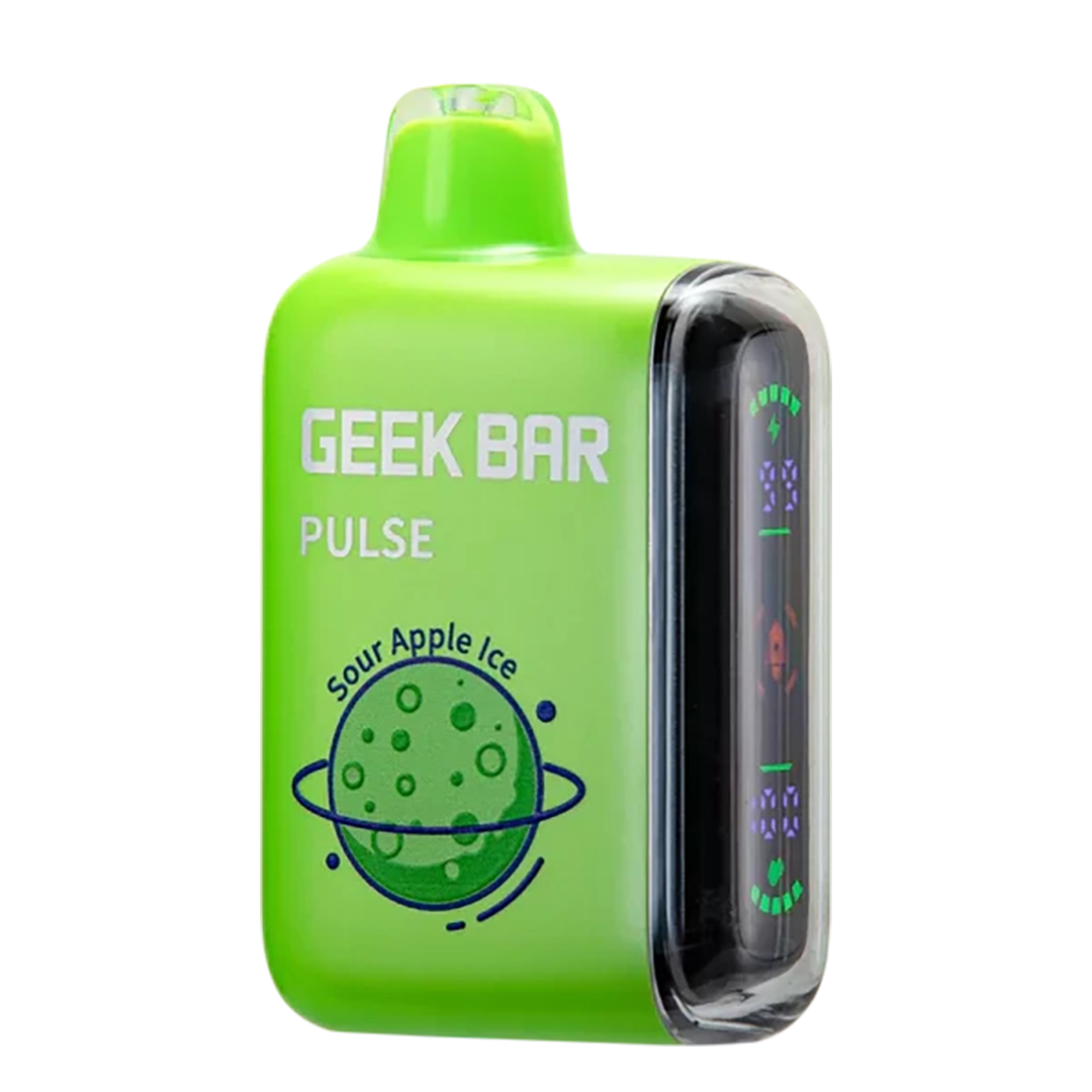 Geek Bar Pulse 15K Puff - Sour Apple Ice - 5%