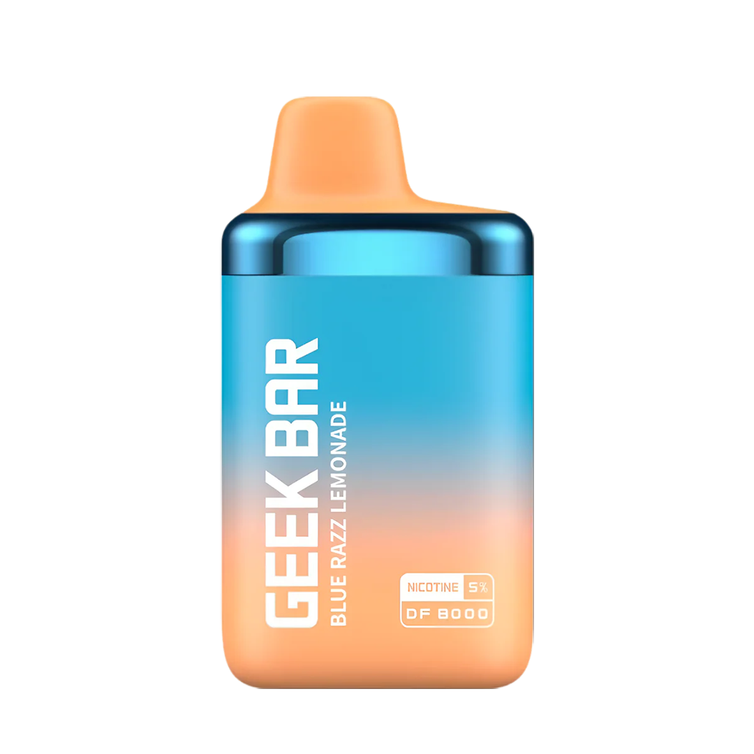 Geekbar  DF8000 Puff - Blue Razz Lemonade - 5%  Jetable  xvape.ma Maroc.