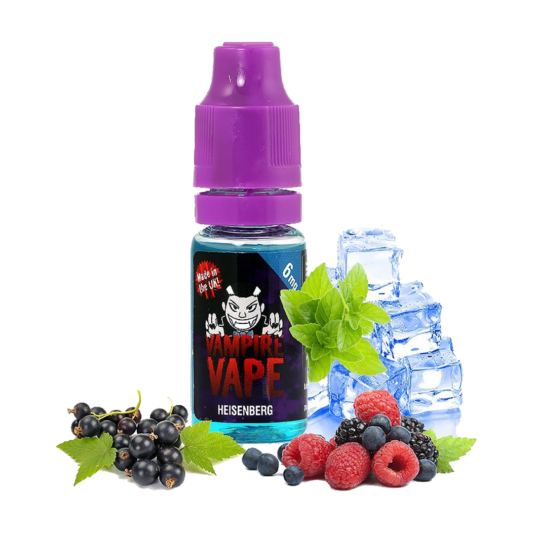 Heisenberg 10ml by Vampire VAPE Salt Nicotine xvape.ma Maroc.