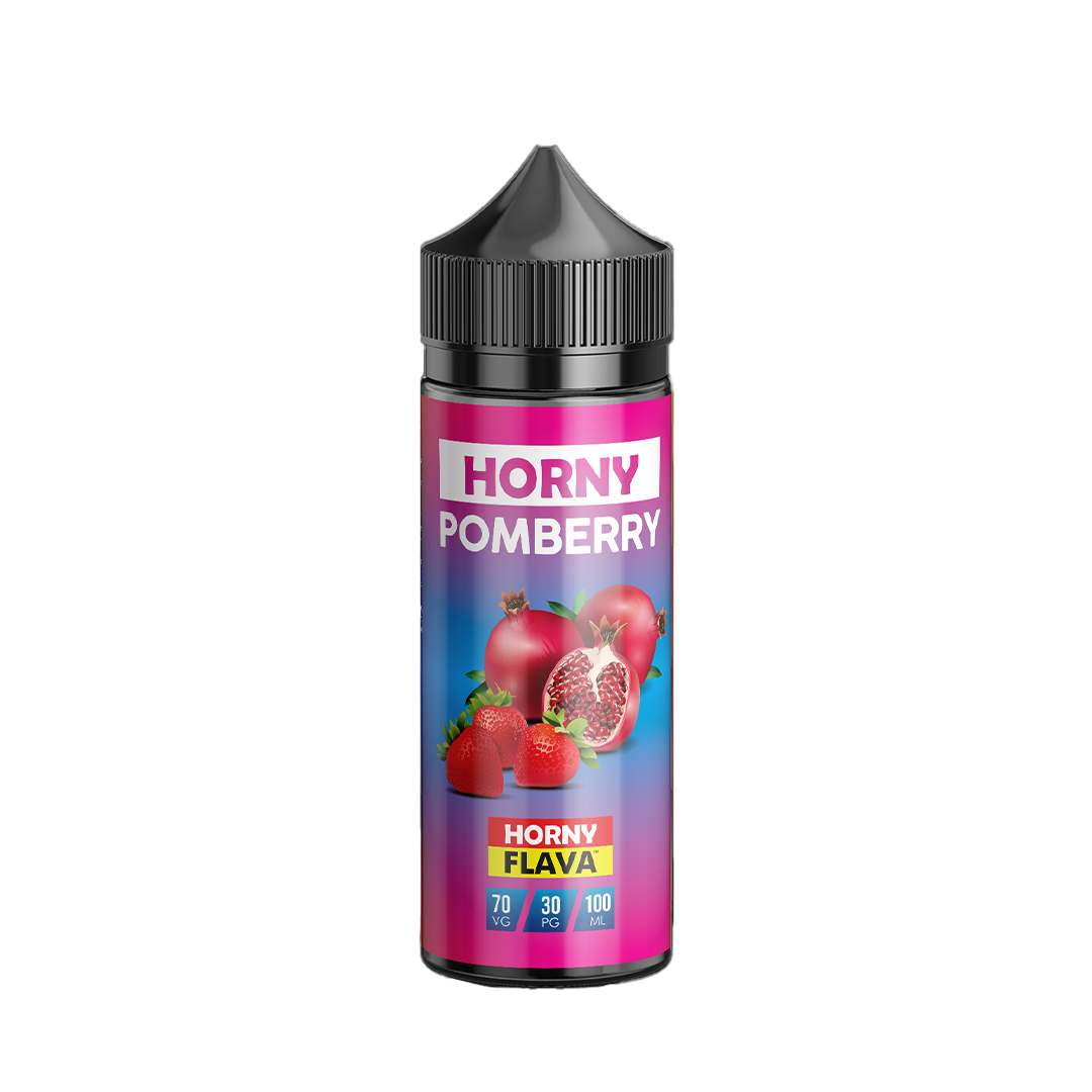 Horny Flava Pomberry 120ml  E-liquide premium  xvape.ma Maroc.