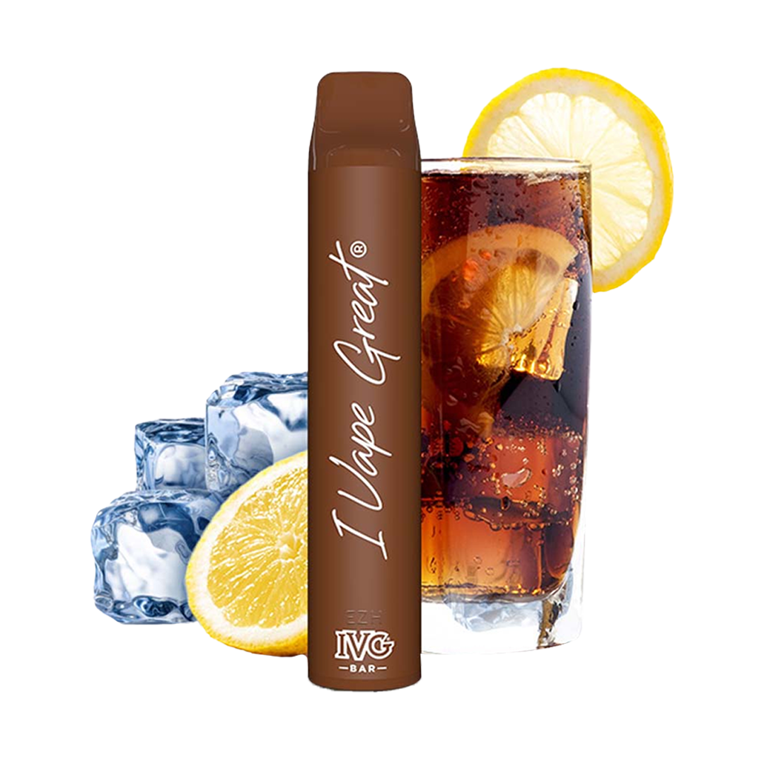 IVG Bar 600 Taffs - Cola Ice (2%)  Jetable  xvape.ma Maroc.