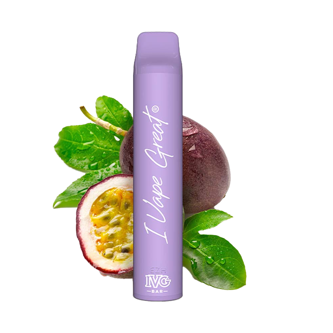 IVG Bar 3000 Taffs - Passion Fruit (5%) Jetable xvape.ma Maroc.