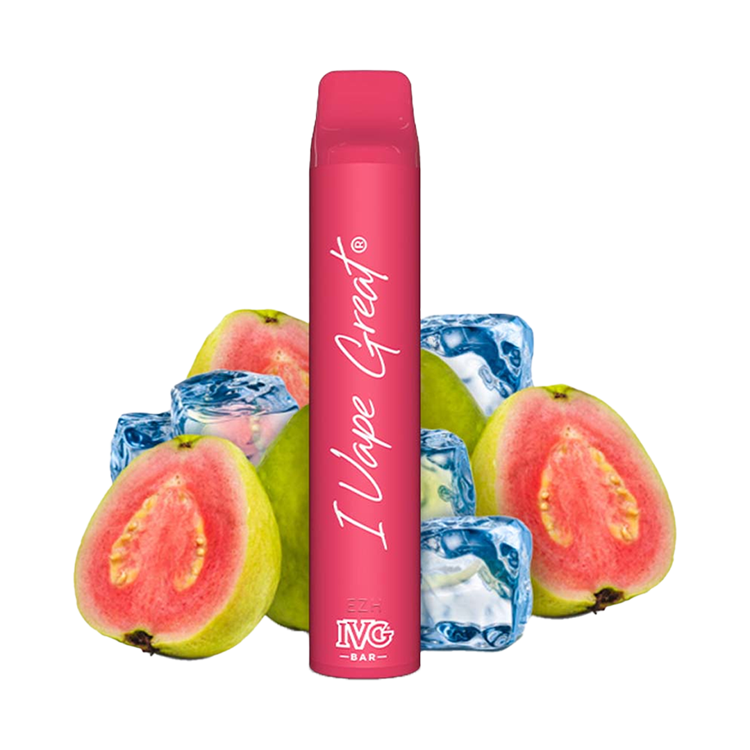 IVG Bar 3000 Taffs - Ruby Guava Ice (5%)  Jetable  xvape.ma Maroc.