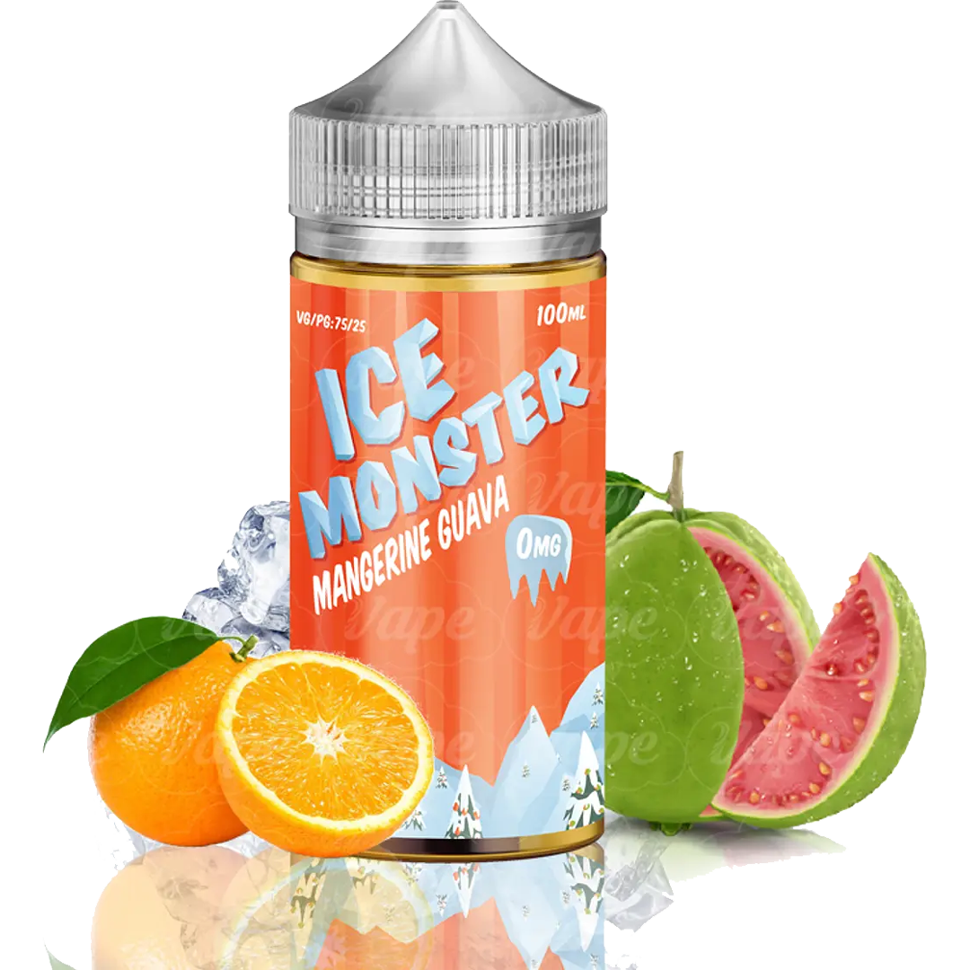 Ice Monster mangerine guava 120ml  E-liquide premium  xvape.ma Maroc.