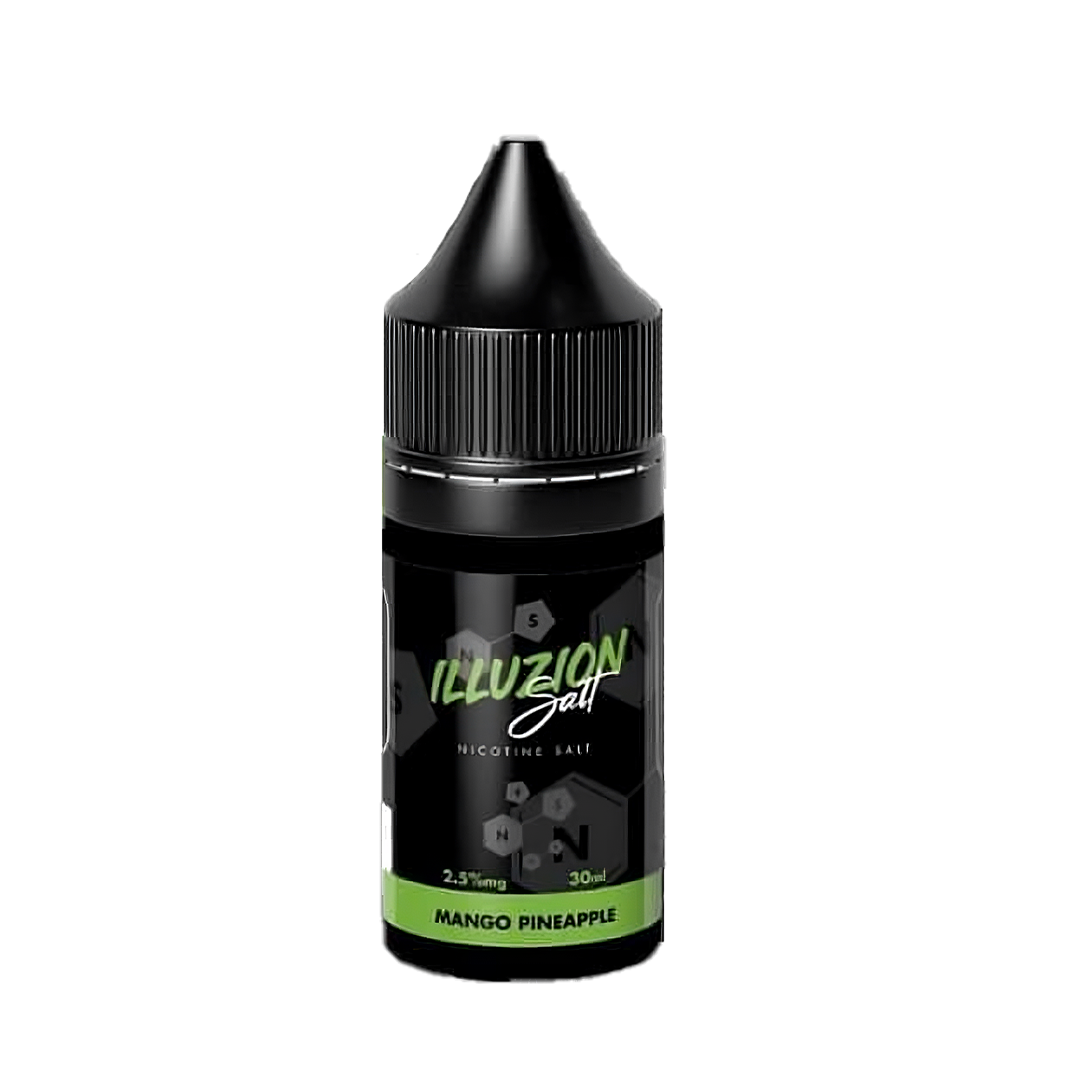 Illuzion salt 30ml - Pineapple Mango 2.5% mg  Salt Nicotine  xvape.ma Maroc.