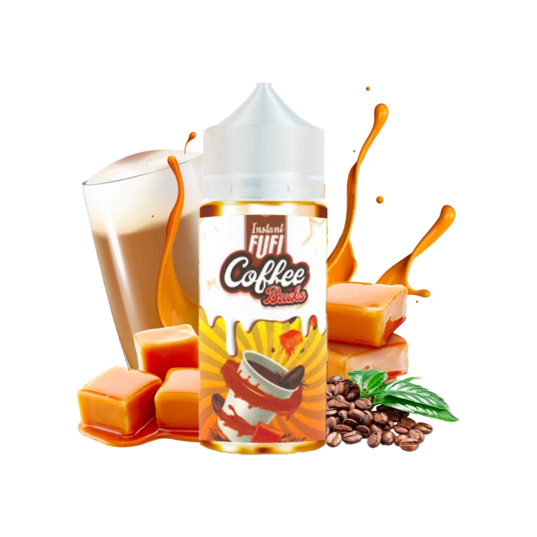 Instant Fuel - The Coffee Bucks 120ml  E-liquide premium  xvape.ma Maroc.