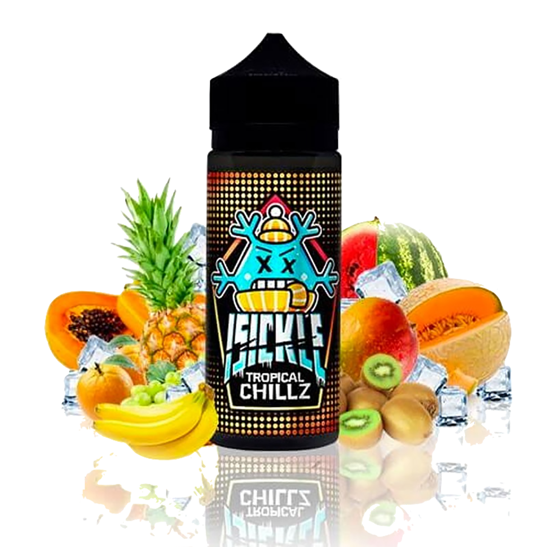Isickle Tropical chillz 120ml  E-liquide premium  xvape.ma Maroc.