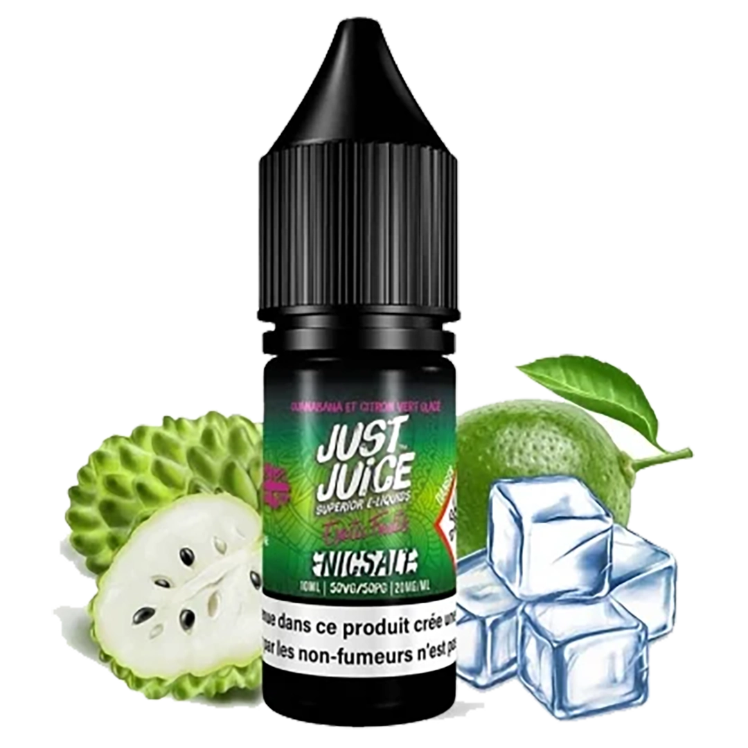 JUST JUICE – NIC SALT – ICE - GUANABANA LIME ON ICE 10ML / 20mg