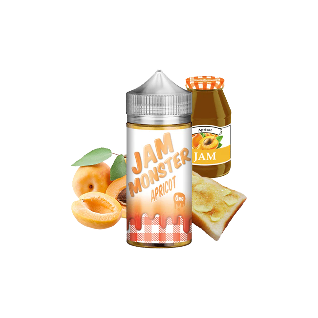 Jam Monster Apricot Jam 120ml  E-liquide premium  xvape.ma Maroc.