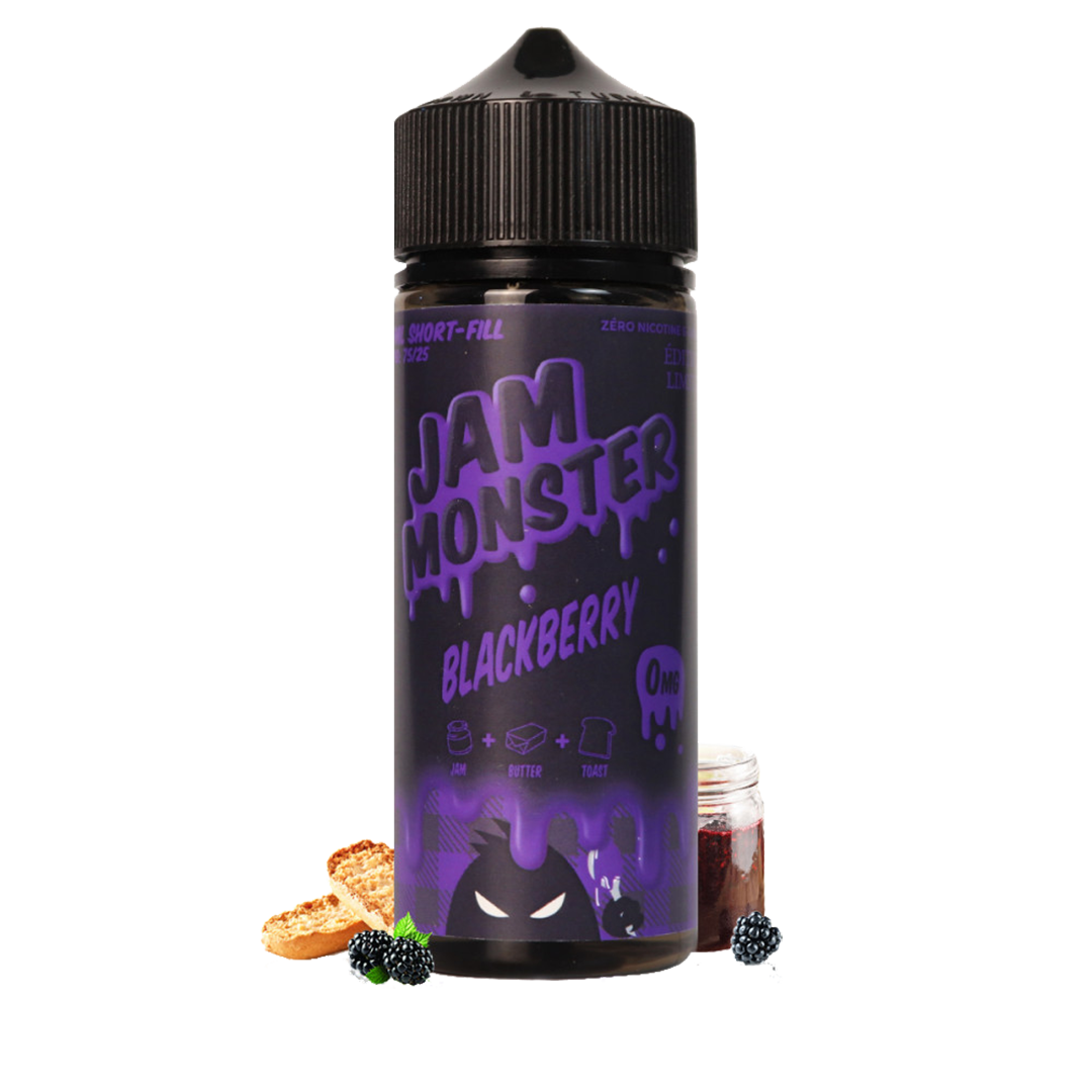 Jam Monster Blackberry Jam 120ml  E-liquide premium  xvape.ma Maroc.