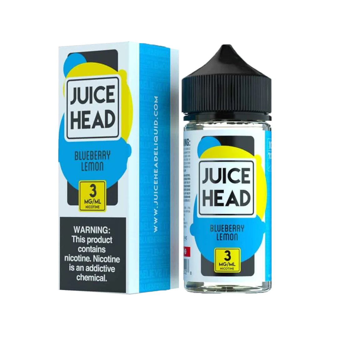 Juice Head Blueberry Lemon Normal 100ML  E-liquide premium  xvape.ma Maroc.
