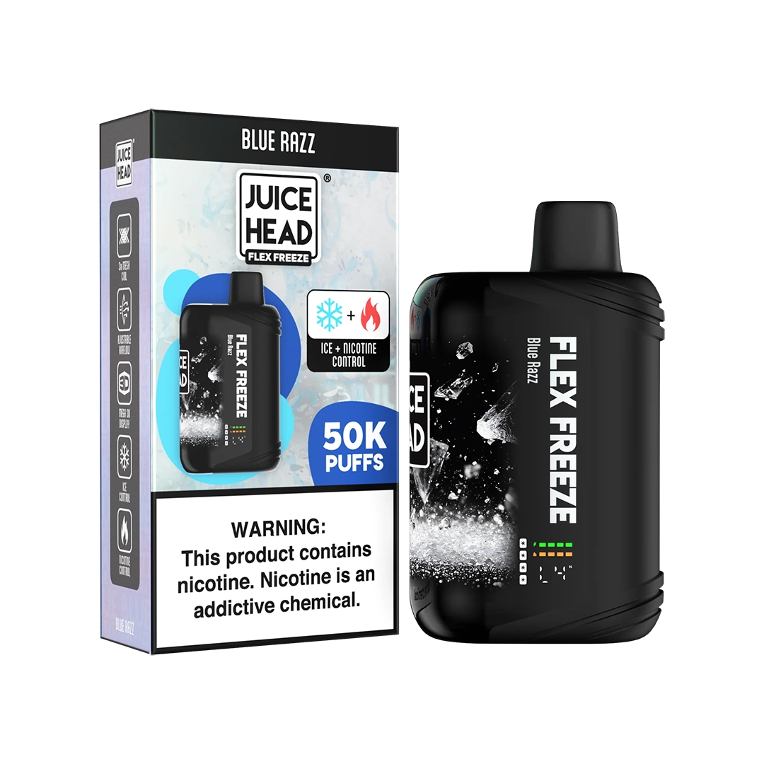 Juice Head Flex Freeze 50K - Blue Razz - 5%