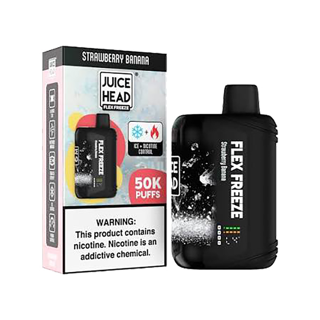 Juice Head Flex Freeze 50K - Strawberry Banana - 5%