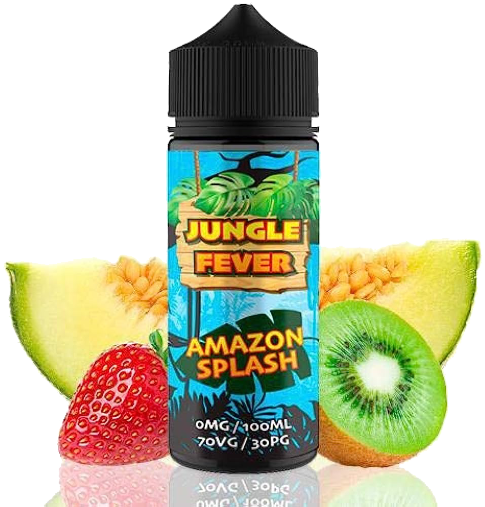 Jungle Fever Amazon splash 120ml  E-liquide premium  xvape.ma Maroc.