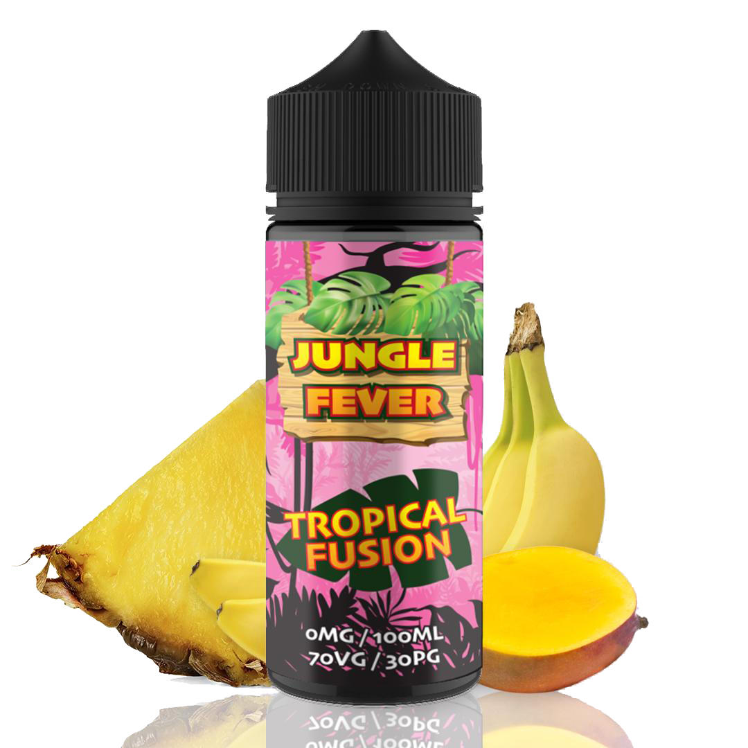 Jungle Fever Tropical fusion 120ml  E-liquide premium  xvape.ma Maroc.