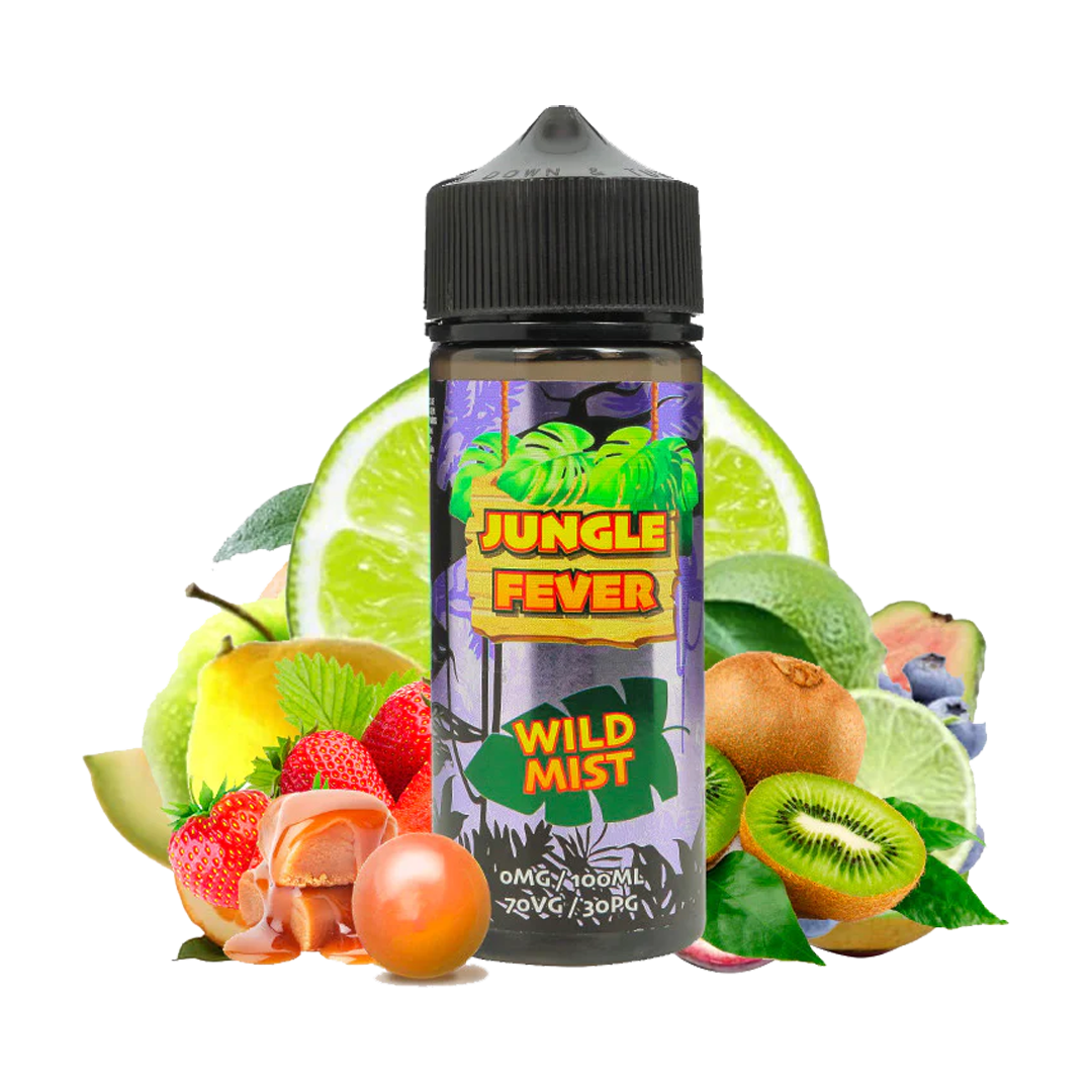 Jungle Fever Wild mist 120ml  E-liquide premium  xvape.ma Maroc.