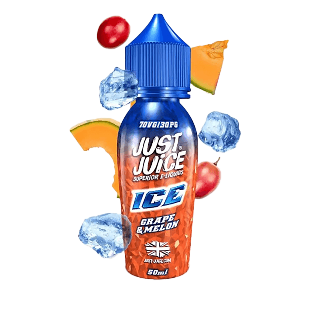 Just Juice - Ice Raisin & Melon - 60ml E-liquide premium xvape.ma Maroc.