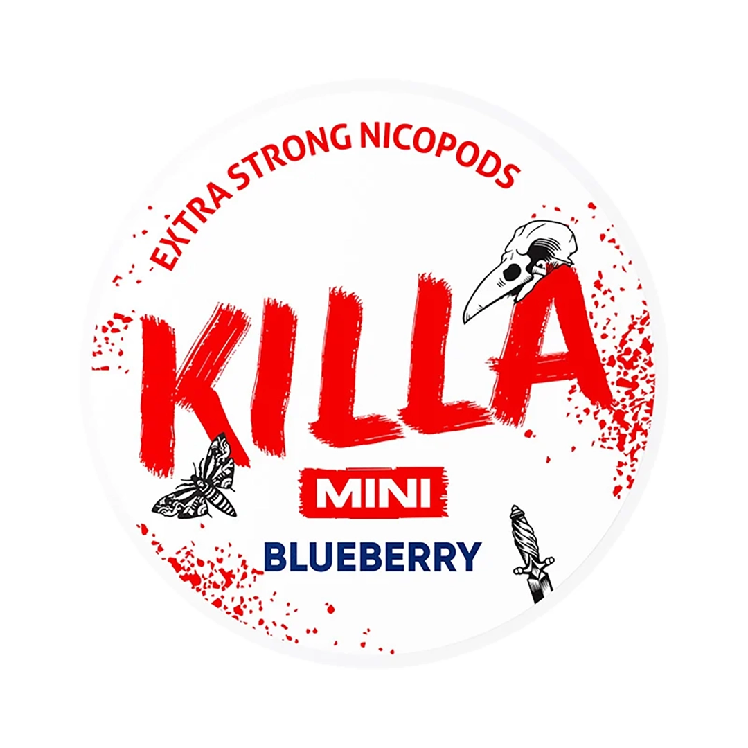 Killa Snus Mini - Blueberry - 8 mg/pouch