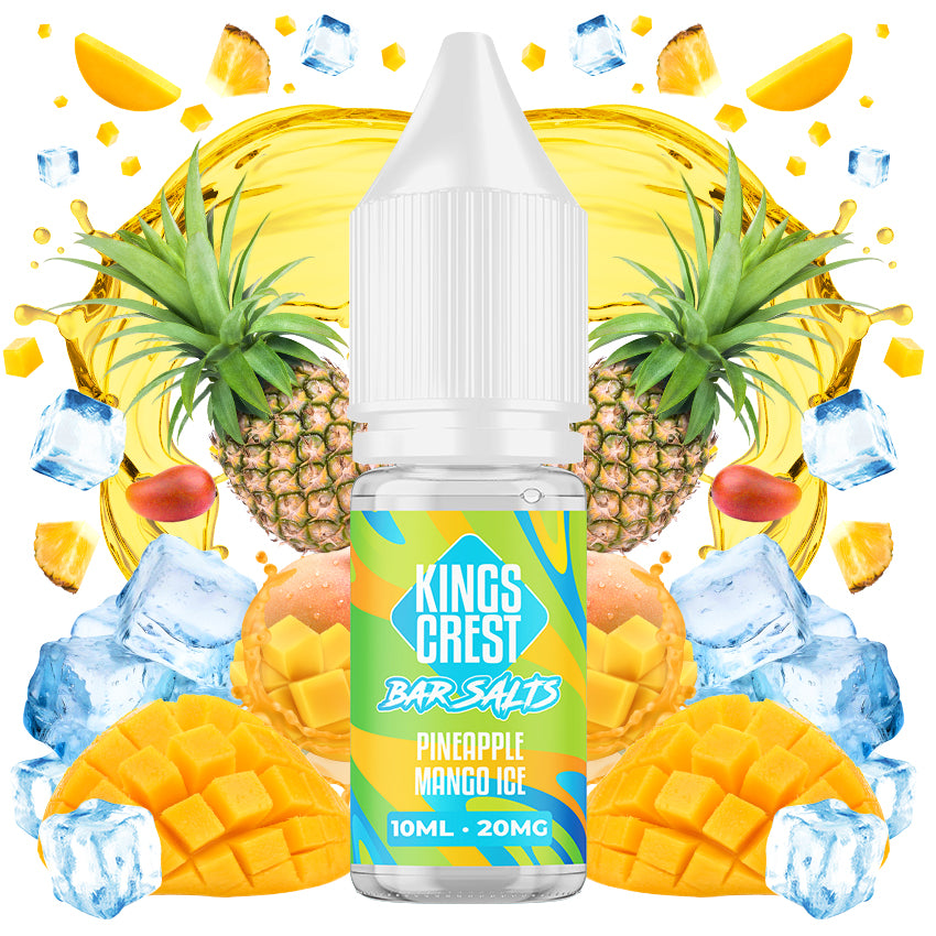 Pineapple Mango Ice Salts 10 ml by Kings Crest Bar Salts