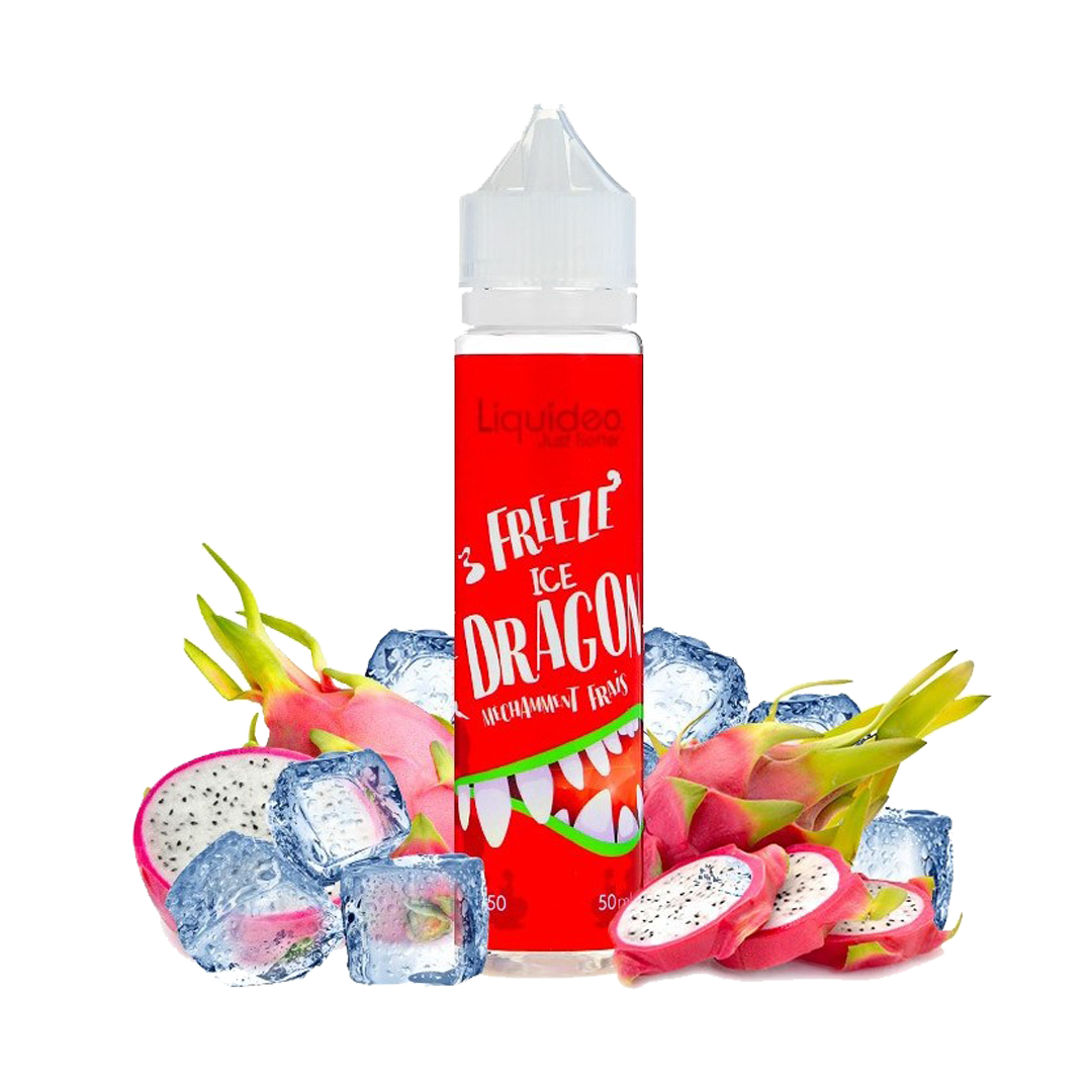LIQUIDEO dragon freeze ice 60ml  E-liquide premium  xvape.ma Maroc.