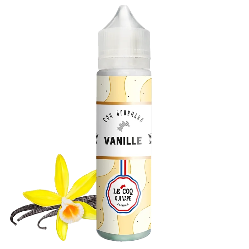 Le Coq Qui Vape - Vanille 60ml E-liquide premium xvape.ma Maroc.