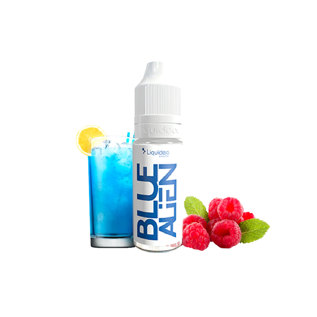 Liquideo Blue Alien 10ml  E-liquide premium  xvape.ma Maroc.