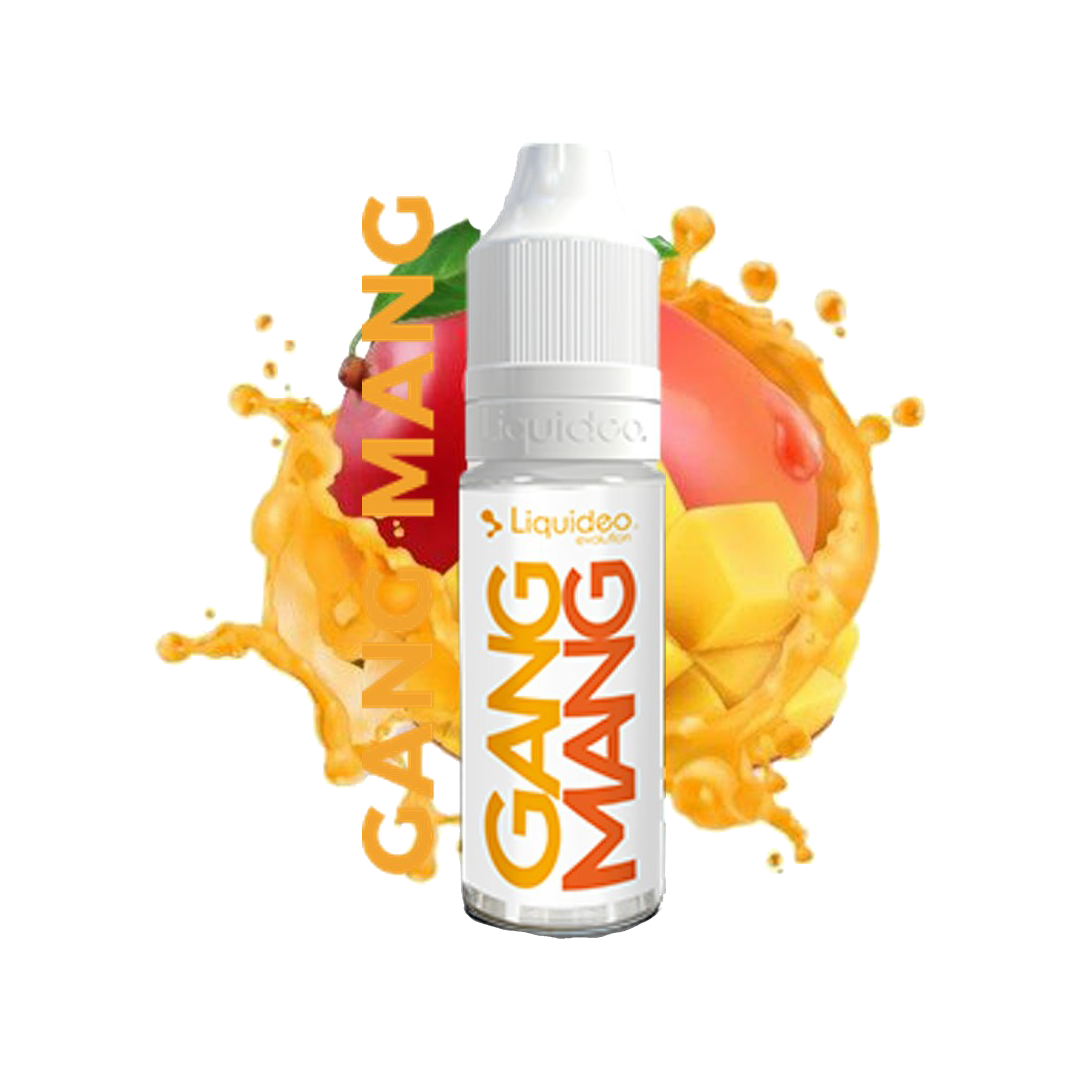 Liquideo 10ml GANG MANG  E-liquide premium  xvape.ma Maroc.