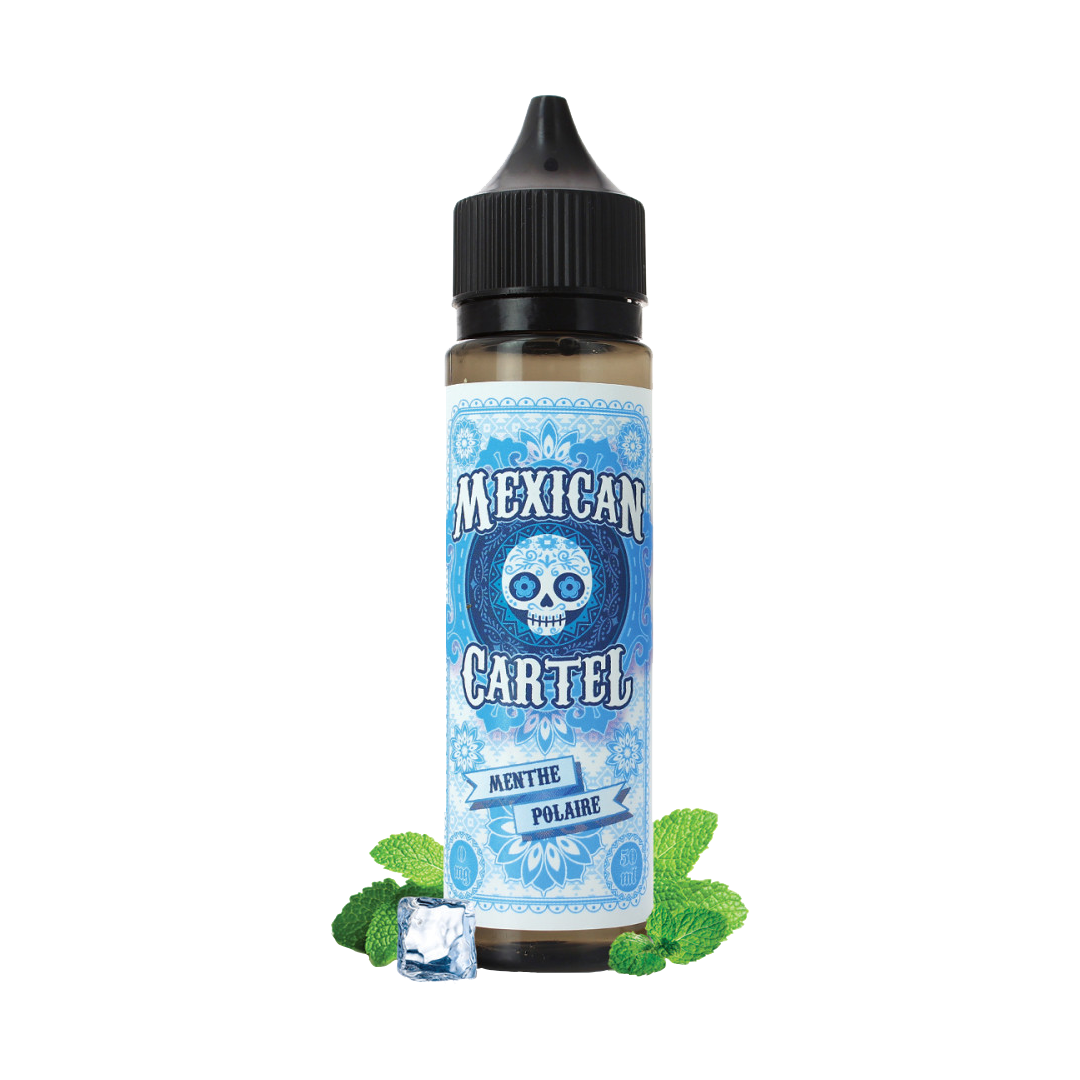 Mexican Cartel Menthe polaire 60ml  E-liquide premium  xvape.ma Maroc.
